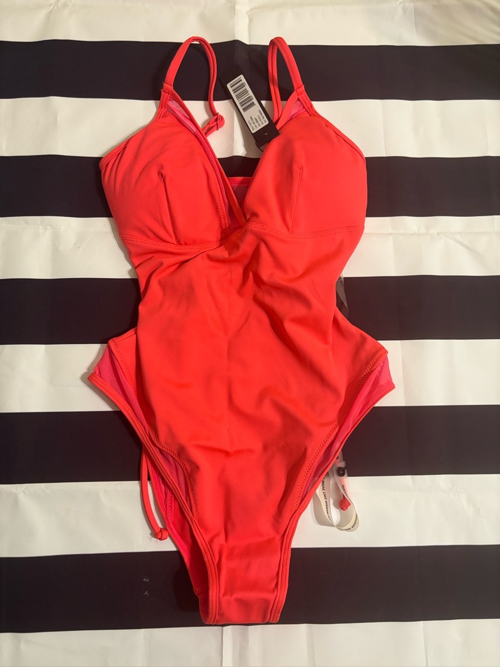 BNWT TA3 Meshy One Piece Shape Wear Swimsuit XS Short